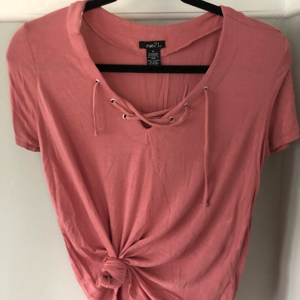 Cross Peach Tshirt
